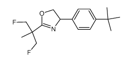 2-(1,3-difluoro-2-methyl-prop-2-yl)-4-(4-t-butylphenyl)-1,3-oxazoline Structure
