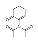 N-acetyl-N-(6-oxocyclohexen-1-yl)acetamide结构式