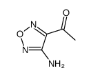 Ethanone, 1-(4-amino-1,2,5-oxadiazol-3-yl)- (9CI)结构式