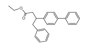 ethyl 3-([1,1'-biphenyl]-4-yl)-4-phenylbutanoate Structure