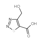 4-(HYDROXYMETHYL)-1,2,3-THIADIAZOLE-5-CARBOXYLIC ACID Structure