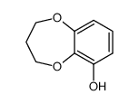 3,4-dihydro-2H-benzo[b][1,4]dioxepin-6-ol结构式