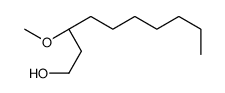 1-Decanol, 3-Methoxy-, (3R)- Structure