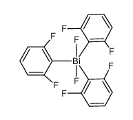 tris(2,6-trifluorophenyl)bismuth(V) difluoride Structure