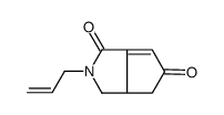 2-prop-2-enyl-6,6a-dihydro-1H-cyclopenta[c]pyrrole-3,5-dione Structure