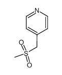 4-(methylsulfonylmethyl)pyridine Structure