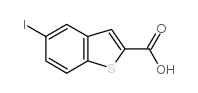 5-Iodobezothiophene-2-carboxylic acid Structure