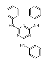 1,3,5-Triazine-2,4,6-triamine,N2,N4,N6-triphenyl- picture