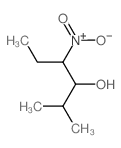3-Hexanol,2-methyl-4-nitro- Structure