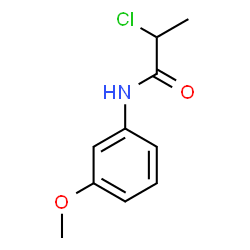 2-Chloro-N-(3-methoxyphenyl)propanamide结构式