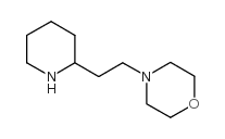 4-(2-哌啶-2-乙基)吗啉结构式