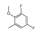 Benzene, 1,5-difluoro-2-methoxy-3-methyl- (9CI) Structure