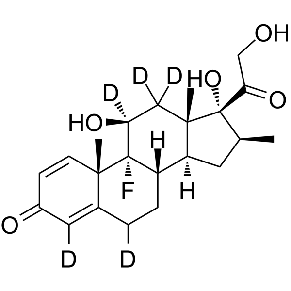 Betamethasone-d5-1 Structure