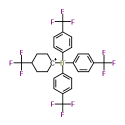 Borate(1-),tetrakis[4-(trifluoromethyl)phenyl]-, sodium (9CI) structure