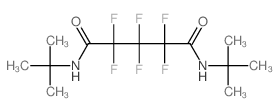 Pentanediamide,N1,N5-bis(1,1-dimethylethyl)-2,2,3,3,4,4-hexafluoro-结构式
