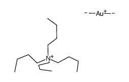tetrabutylammonium dimethylaurate(I)结构式