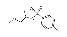 (4'-Oxapentan-2'-yl) toluene-p-sulfonate结构式