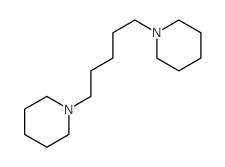 Piperidine,1,1'-(1,5-pentanediyl)bis- Structure