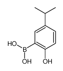 Boronic acid, [2-hydroxy-5-(1-methylethyl)phenyl]- (9CI) Structure