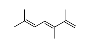 2,3,6-trimethylhepta-1,3,5-triene Structure