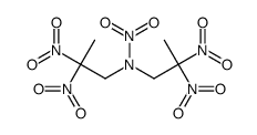 N,N-bis(2,2-dinitropropyl)nitramide Structure