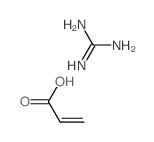 guanidine; prop-2-enoic acid结构式