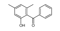 (2-Hydroxy-4,6-dimethylphenyl)(phenyl)methanone Structure