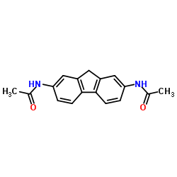 2,7-diacetylaminofluorene Structure