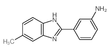 3-(5-METHYL-1 H-BENZOIMIDAZOL-2-YL)-PHENYLAMINE Structure