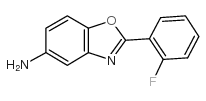 2-(2-FLUORO-PHENYL)-BENZOOXAZOL-5-YLAMINE structure