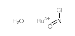 Ruthenium(III) nitrosylchloride hydrate Structure