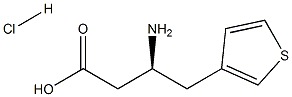 (S)-3-Amino-4-(3-thienyl)-butyric acid-HCl structure