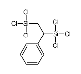 trichloro-(1-phenyl-2-trichlorosilylethyl)silane Structure