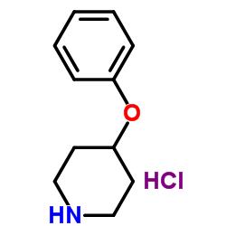 4-Phenoxypiperidine hydrochloride (1:1) structure