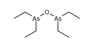 Bis(diethylarsinous)anhydride Structure
