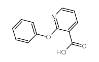 2-苯氧基烟酸结构式