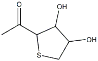 D-Fructose(or D-tagatose), 1,3,6-trideoxy-3,6-epithio- (9CI) picture