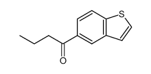 1-(benzo[b]thiophen-5-yl)butan-1-one Structure