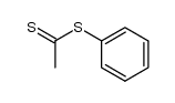 phenyl dithioacetate Structure