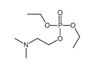 2-(dimethylamino)ethyl diethyl phosphate Structure