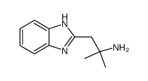 1H-Benzimidazole-2-ethanamine,alpha,alpha-dimethyl-(9CI) Structure