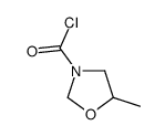 3-Oxazolidinecarbonyl chloride, 5-methyl- (9CI) structure