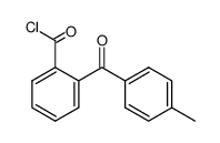 2-(p-toluoyl)benzoic acid chloride结构式