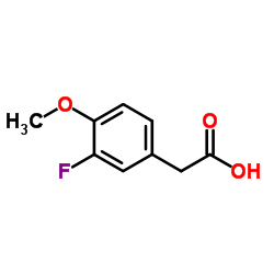 (3-Fluoro-4-methoxyphenyl)acetic acid picture