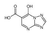 6-carboxy-7-hydroxy-1,2,4-triazolo[1,5-a]pyrimidine结构式