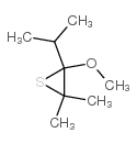 Thiirane, 2-methoxy-3,3-dimethyl-2-(1-methylethyl)- (9CI)结构式