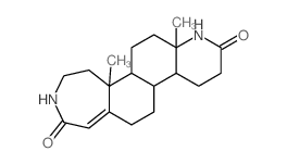 3.17a-Diaza-A,D-bishomo-androst-4a-en-4,17-dion结构式