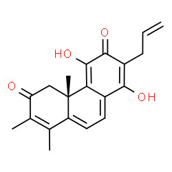 (S)-4,4a-Dihydro-5,8-dihydroxy-1,2,4a-trimethyl-7-(2-propenyl)-3,6-phenanthrenedione picture