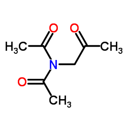 N-Acetyl-N-(2-oxopropyl)acetamide Structure