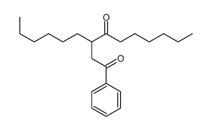 3-hexyl-1-phenyldecane-1,4-dione Structure